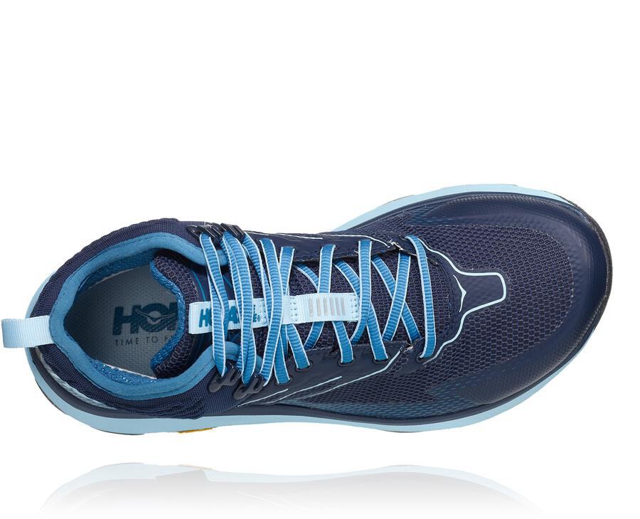 Hoka One One Toa Gore-Tex Vandringsskor Dam - Blå - FVSAY-8720